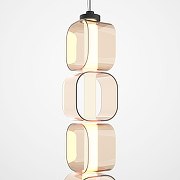 Подвесной светильник Maytoni Ritmo MOD381PL-L30B3K цвет плафона/подвески Оранжевый, цвет арматуры Черный-7