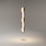 Подвесной светильник Maytoni Ritmo MOD381PL-L30CH3K цвет плафона/подвески Светло-серый, цвет арматуры Хром-4