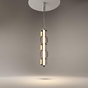 Подвесной светильник Maytoni Ritmo MOD381PL-L30CH3K цвет плафона/подвески Светло-серый, цвет арматуры Хром-5