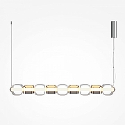 Подвесной светильник Maytoni Ritmo MOD381PL-L45CH3K цвет плафона/подвески Светло-серый, цвет арматуры Хром-1