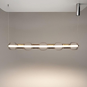 Подвесной светильник Maytoni Ritmo MOD381PL-L45CH3K цвет плафона/подвески Светло-серый, цвет арматуры Хром-3