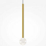 Подвесной светильник Maytoni Bubble dream MOD383PL-L4BS3K цвет плафона/подвески Прозрачный, цвет арматуры Латунь