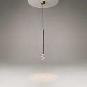 Подвесной светильник Maytoni Bubble dream MOD383PL-L4BS3K цвет плафона/подвески Прозрачный, цвет арматуры Латунь-3