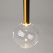 Подвесной светильник Maytoni Bubble dream MOD383PL-L4BS3K цвет плафона/подвески Прозрачный, цвет арматуры Латунь-8