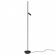 Торшер Maytoni Thin MOD395FL-L28B3K цвет плафона/подвески Черный, цвет арматуры Черный