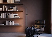 Торшер Maytoni Thin MOD395FL-L28B3K цвет плафона/подвески Черный, цвет арматуры Черный-6