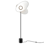 Торшер Maytoni Evolution MOD396FL-L10W3K цвет плафона/подвески Белый, цвет арматуры Черный