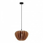 Подвесной светильник Maytoni Cambio MOD398PL-01BR цвет плафона/подвески Коричневый, цвет арматуры Черный-1