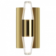 Бра Maytoni Arana MOD401WL-L6BS3K цвет плафона/подвески Белый, Прозрачный, цвет арматуры Латунь