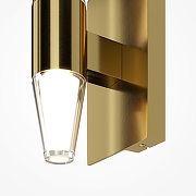 Бра Maytoni Arana MOD401WL-L6BS3K цвет плафона/подвески Белый, Прозрачный, цвет арматуры Латунь-3