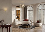 Бра Maytoni Dynasty MOD402WL-L3BS3K цвет плафона/подвески Коньячный, цвет арматуры Латунь-6