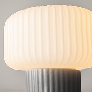 Настольная лампа Maytoni Omaggio MOD404TL-01GR цвет плафона/подвески Белый, цвет арматуры Серый-9