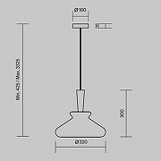 Подвесной светильник Maytoni Toys MOD405PL-01W цвет плафона/подвески Белый, цвет арматуры Белый-7