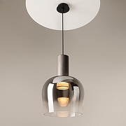 Подвесной светильник Maytoni Smart Casual MOD414PL-L7B3K цвет плафона/подвески Светло-серый, цвет арматуры Черный-6