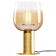 Настольная лампа Maytoni Smart Casual MOD414TL-01G цвет плафона/подвески Оранжевый, цвет арматуры Золото