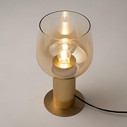 Настольная лампа Maytoni Smart Casual MOD414TL-01G цвет плафона/подвески Оранжевый, цвет арматуры Золото-3