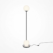 Торшер Maytoni Twins MOD427FL-L20B3K цвет плафона/подвески Белый, цвет арматуры Хром, Черный-1