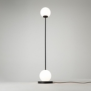 Торшер Maytoni Twins MOD427FL-L20B3K цвет плафона/подвески Белый, цвет арматуры Хром, Черный-2