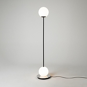 Торшер Maytoni Twins MOD427FL-L20B3K цвет плафона/подвески Белый, цвет арматуры Хром, Черный-3