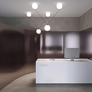 Подвесной светильник Maytoni Twins MOD427PL-L30B3K цвет плафона/подвески Белый, цвет арматуры Черный-5