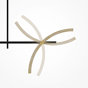 Светильник на штанге Maytoni Wabi MOD428PL-L20BK цвет плафона/подвески Белый, Латунь, цвет арматуры Черный-5