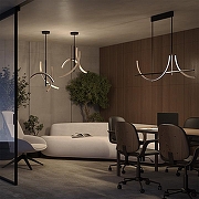 Светильник на штанге Maytoni Wabi MOD428PL-L20BK цвет плафона/подвески Белый, Латунь, цвет арматуры Черный-8