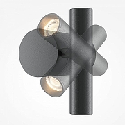 Бра Maytoni Ut1l1ty MOD433WL-L3B3K1 цвет плафона/подвески Черный, цвет арматуры Черный-2