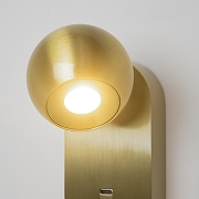 Бра Maytoni Elf1n MOD434WL-L5BS3K цвет плафона/подвески Латунь, цвет арматуры Латунь-7