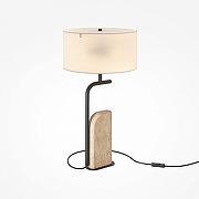 Настольная лампа Maytoni Glamping MOD437TL-02B цвет плафона/подвески Белый, цвет арматуры Коричневый, Черный-2