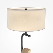 Настольная лампа Maytoni Glamping MOD437TL-02B цвет плафона/подвески Белый, цвет арматуры Коричневый, Черный-3