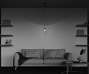 Подвесной светильник Maytoni Bas1c form MOD521PL-01G1 цвет плафона/подвески Белый, Прозрачный, цвет арматуры Золото-9