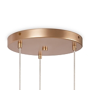 Подвесной светильник Maytoni Bas1c form MOD521PL-03G цвет плафона/подвески Белый, Прозрачный, цвет арматуры Золото-4