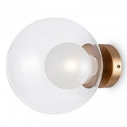 Накладной светильник Maytoni Bas1c form MOD521WL-01G3 цвет плафона/подвески Белый, Прозрачный, цвет арматуры Золото-1