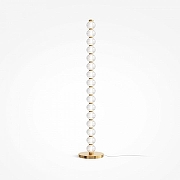 Торшер Maytoni Amulet MOD555FL-L23G3K цвет плафона/подвески Белый, Прозрачный, цвет арматуры Золото-2