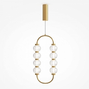 Подвесной светильник Maytoni Amulet MOD555PL-L11G3K цвет плафона/подвески Белый, Прозрачный, цвет арматуры Золото-3