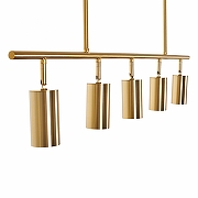 Светильник на штанге MyFar Dereck MR1021-5P цвет плафона/подвески Латунь, цвет арматуры Латунь-3