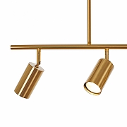 Светильник на штанге MyFar Dereck MR1021-5P цвет плафона/подвески Латунь, цвет арматуры Латунь-5
