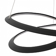 Подвесной светильник MyFar Siero MR1132-PL цвет плафона/подвески Белый, Черный, цвет арматуры Черный-6