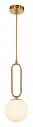 Подвесной светильник MyFar Pierre MR1160-1P цвет плафона/подвески Белый, цвет арматуры Золото-2