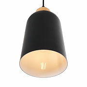 Подвесной светильник MyFar Madina MR1410-3P цвет плафона/подвески Черный, цвет арматуры Коричневый, Черный-5