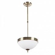 Светильник на штанге MyFar Ceiling MR1525-3C цвет плафона/подвески Белый, цвет арматуры Бронза-4