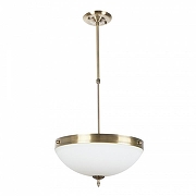 Светильник на штанге MyFar Ceiling MR1526-4C цвет плафона/подвески Белый, цвет арматуры Бронза-3