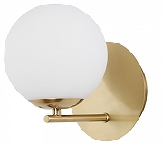 Бра MyFar Aerton MR1944-1W цвет плафона/подвески Белый, цвет арматуры Латунь