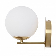 Бра MyFar Aerton MR1944-1W цвет плафона/подвески Белый, цвет арматуры Латунь-3