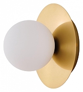 Накладной светильник MyFar July MR2001-1WC цвет плафона/подвески Белый, цвет арматуры Золото