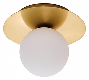 Накладной светильник MyFar July MR2001-1WC цвет плафона/подвески Белый, цвет арматуры Золото-1