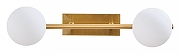 Бра MyFar Valency MR2032-2W цвет плафона/подвески Белый, цвет арматуры Золото-2