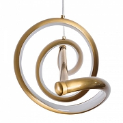 Подвесной светильник MyFar Marry MR2050-PL цвет плафона/подвески Белый, Латунь, цвет арматуры Латунь-2