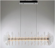 Подвесной светильник Mizi`en Flair MZ123034-1-1100 цвет плафона/подвески Прозрачный, цвет арматуры Хром-1