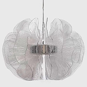 Подвесной светильник Mizi`en Flair MZ123034-1-550 цвет плафона/подвески Прозрачный, цвет арматуры Хром